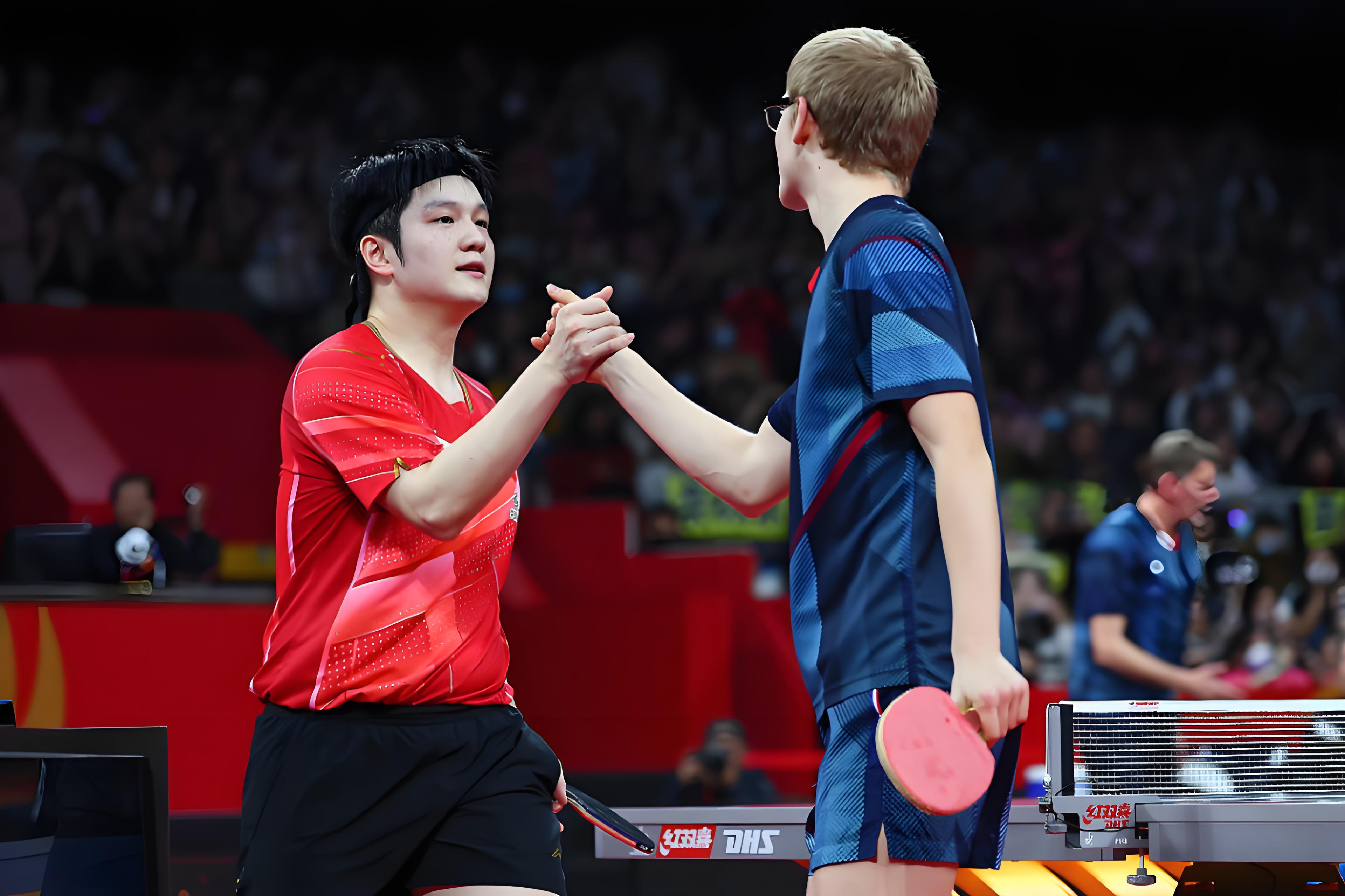 法国队横扫葡萄牙队，樊振东点燃赛场的简单介绍